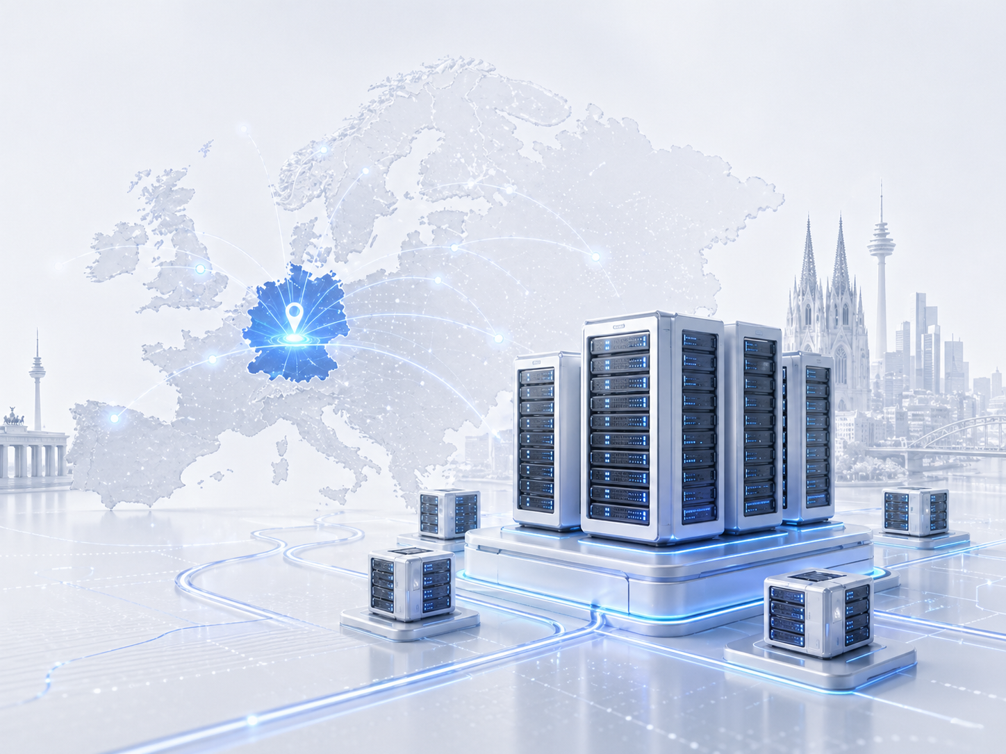 Germany VPS location overview visual for Europe VPS Bangladesh buyer guidance.